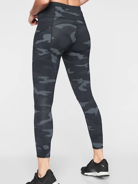 Athleta Pants - Athleta Camo Contender 7/8 Tight in Powerlift Size Small
